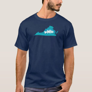 Virginia Wave Fishing T-Shirt