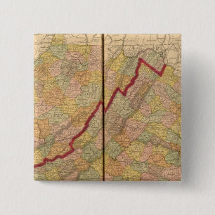 Virginia, West Virginia Button