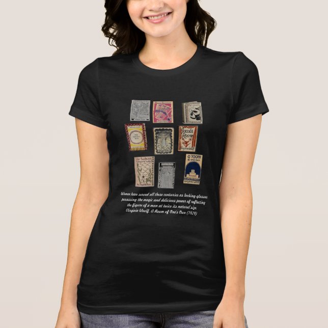 Virginia Woolf Book Jackets T - Shirt (Vorderseite)