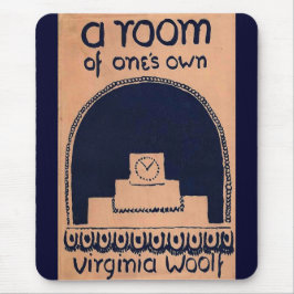 Virginia Woolf Buch Cover A Room of One Mousepad