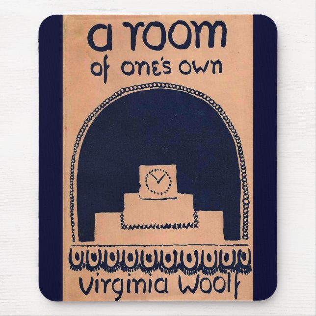 Virginia Woolf Buch Cover A Room of One Mousepad (Vorne)