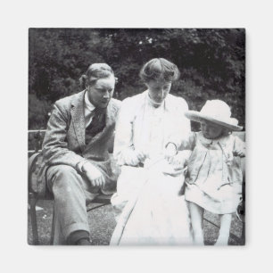 Virginia Woolf mit Clive und julianischer Bell, Magnet