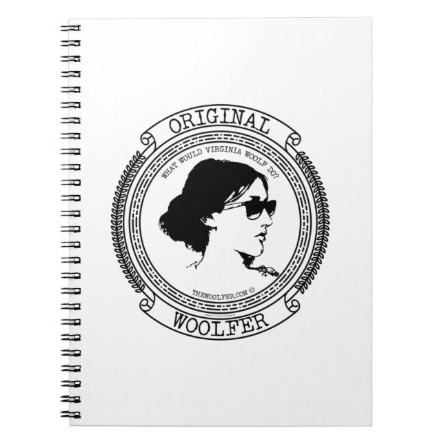 Virginia Woolf Notebook Notizblock (Vorderseite)