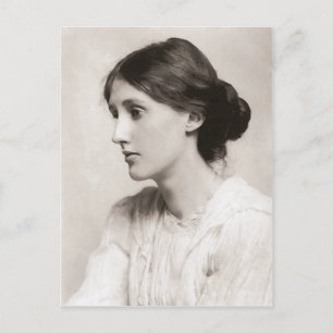 Virginia Woolf Portrait 1902 Postkarte