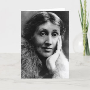 Virginia Woolf Portrait Karte