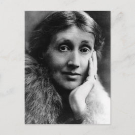 Virginia Woolf Portrait Postkarte