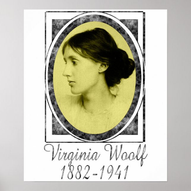 Virginia Woolf Poster (Vorne)