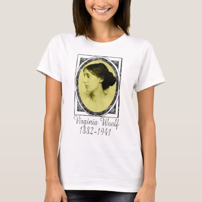 Virginia Woolf T-Shirt (Vorderseite)