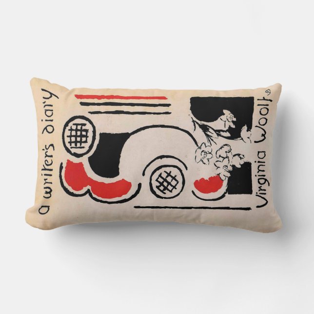 Virginia Woolf Vanessa Bell deckt ein Schriftstell Lendenkissen (Vorderseite)