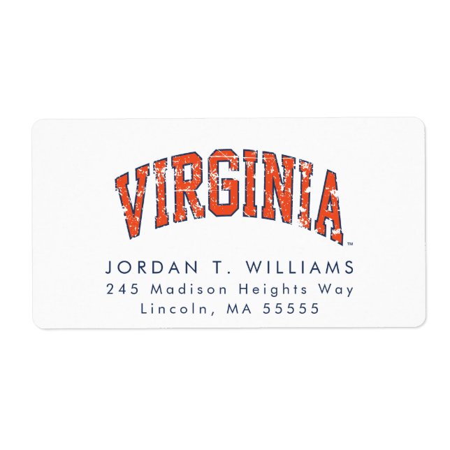 Virginia Wordmark erschüttert (Vorne)