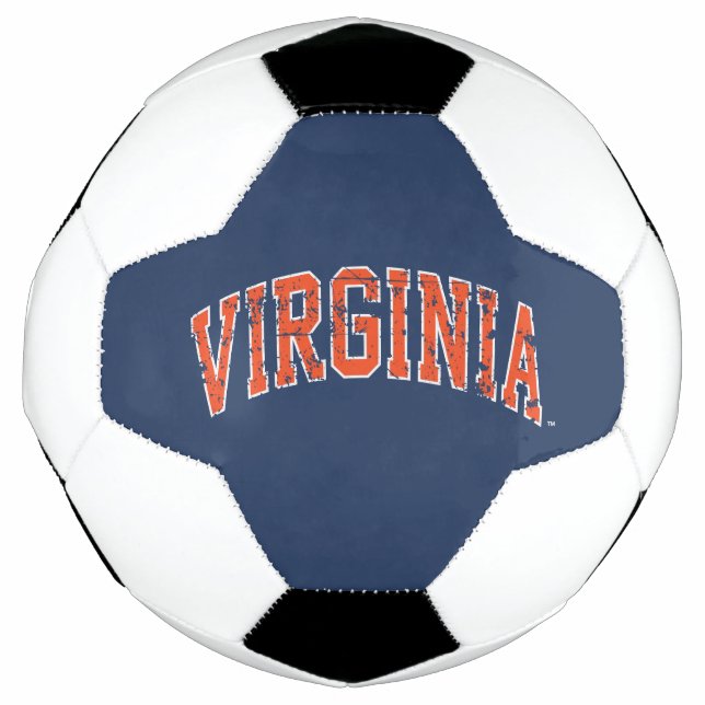 Virginia Wordmark erschüttert Fußball (Vorderseite)