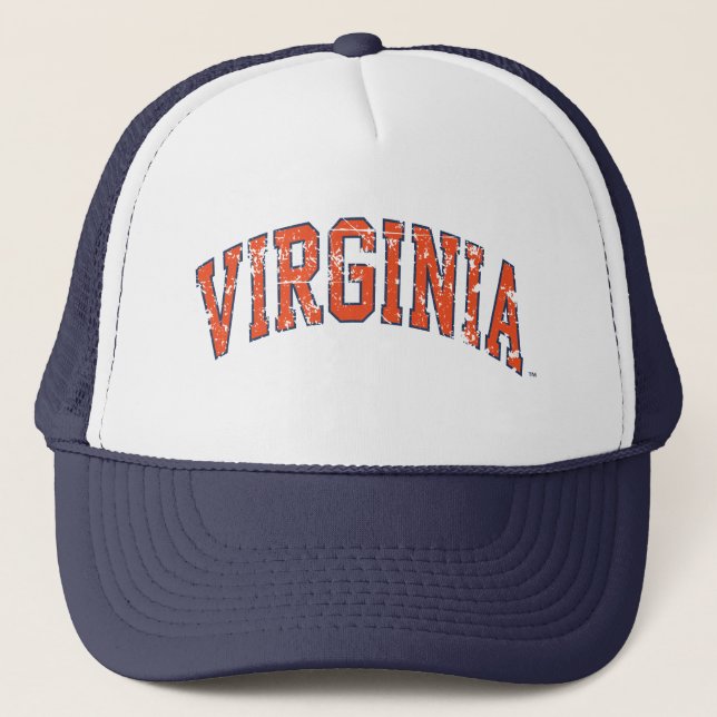 Virginia Wordmark erschüttert Truckerkappe (Vorderseite)