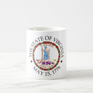 Virginia-Zeichen Kaffeetasse