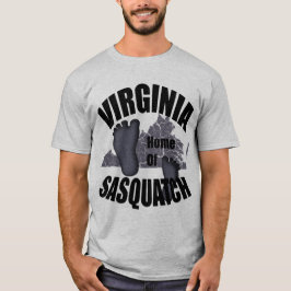 Virginia Zuhause des T - Shirt Sasquatch