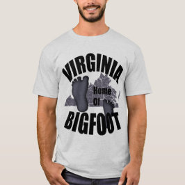 Virginia Zuhause von Bigfoot T - Shirt