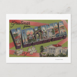 VirginiaGroße BriefszenenVirginia 2 Postkarte