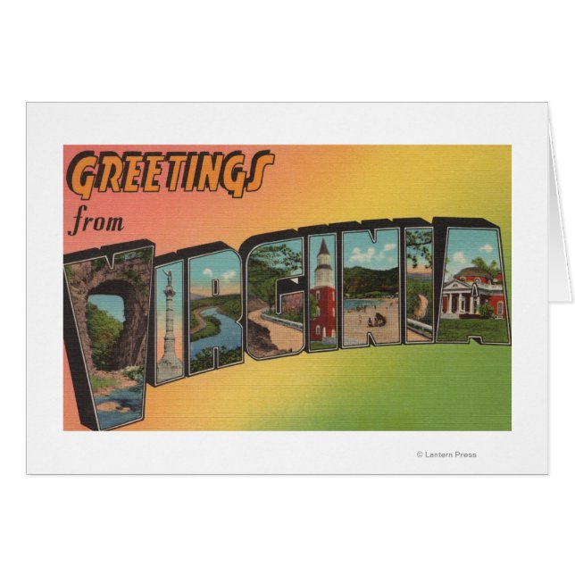 VirginiaGroße BuchstabenszenenVirginia (Vorderseite (Horizontal))