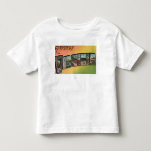 VirginiaLarge Buchstabe ScenesVirginia Kleinkind T-shirt