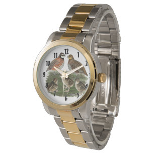 Virginiawachtelfamilie Armbanduhr