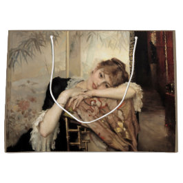 Virginie (Die Pariser Frau) (von Albert Edelfelt) Große Geschenktüte