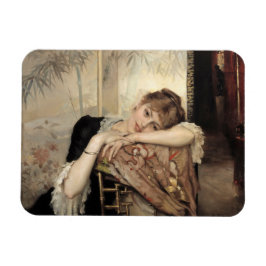 Virginie (Die Pariser Frau) (von Albert Edelfelt) Magnet
