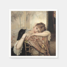 Virginie (Die Pariser Frau) (von Albert Edelfelt)