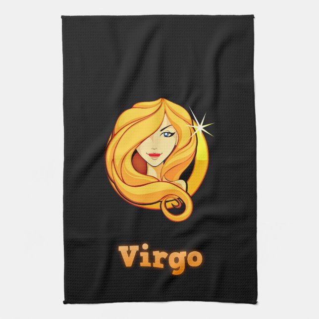 Virgo-Abbildung Handtuch (Vertikal)