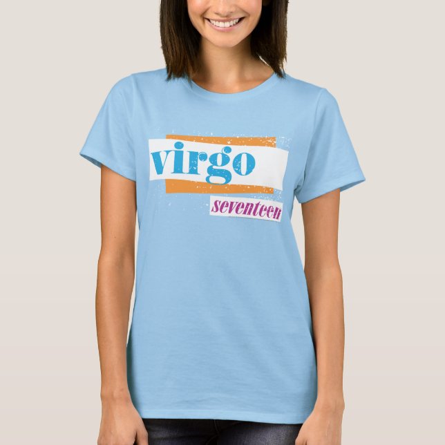 Virgo Aqua T-Shirt (Vorderseite)