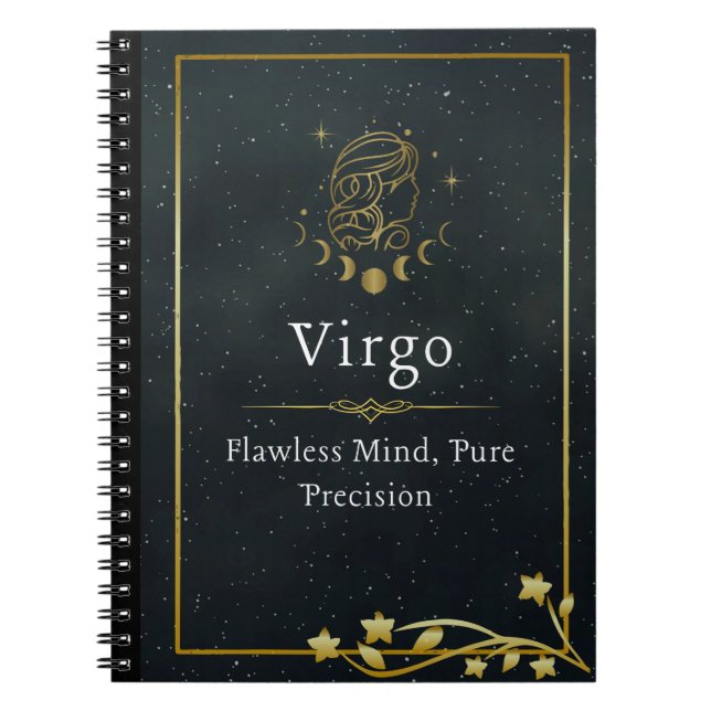 Virgo - Astrologie Journal for Virgo Lovers Notizblock (Vorderseite)