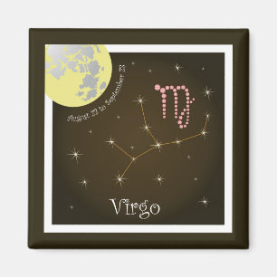 Virgo August 23 bis 23. September Magnet