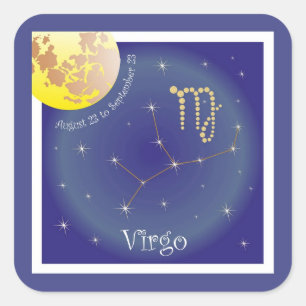 Virgo August 23 to September 23 Aufkleber