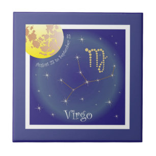Virgo August 23 to September 23 Fotofliese Fliese