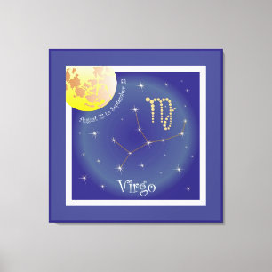 Virgo August 23 to September 23 Leinwand