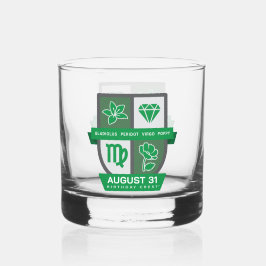 Virgo Birthday Crest™ for August 23-31 Whiskyglas