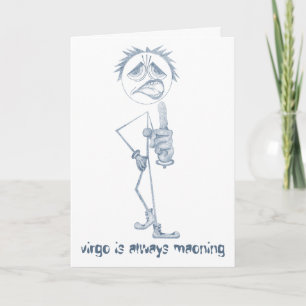 Virgo [ - BitchScope - ] Geburtskarte Karte