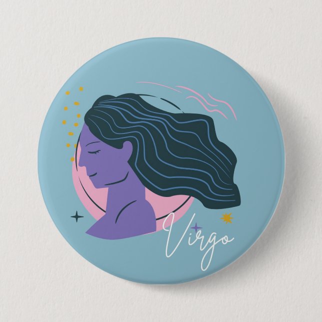 Virgo button badge  (Vorderseite)