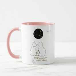 Virgo + Cat + Coffee – Custom Mug Tasse