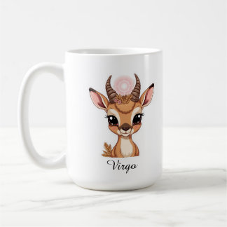 Virgo Celestial Zodiac Tasse - Ästhetische Hirsch