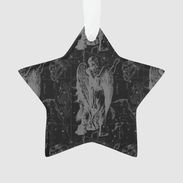 Virgo Constellation Hevelius 1690 Aug23 - Sept22 Ornament (Vorderseite)