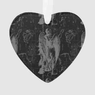 Virgo Constellation Hevelius 1690 Aug23 - Sept22 Ornament