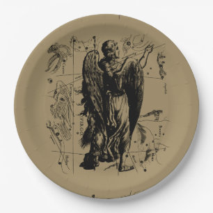 Virgo Constellation Hevelius 1690 Aug23 - Sept22 Pappteller