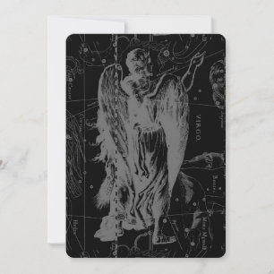 Virgo Constellation Hevelius 1690 Vintag