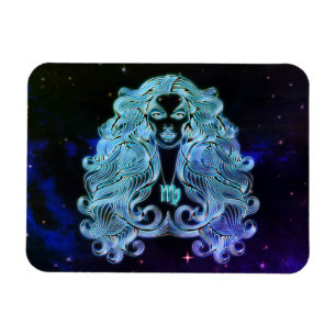 Virgo der Zodiakmagnet in der Jungfrau Magnet