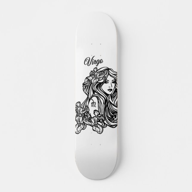 Virgo Die Jungfrau Zodiac Skateboard (Vorne)