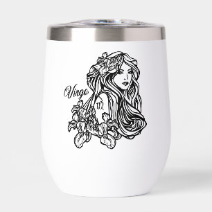 Virgo Die Jungfrau Zodiakglas