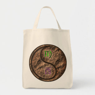 Virgo & Earth Rooster Tragetasche