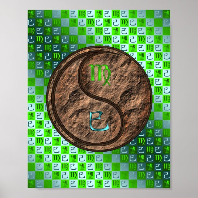 Virgo & Earth Snake Poster (Vorne)