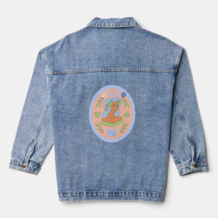 "Virgo Elegance Denim Jacket Jeansjacke