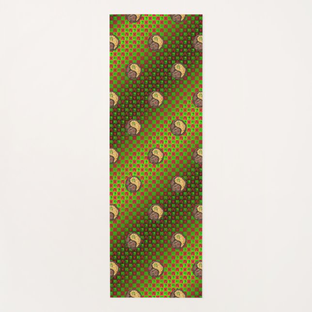 Virgo & Fire Tiger Yogamatte (Vorderseite)