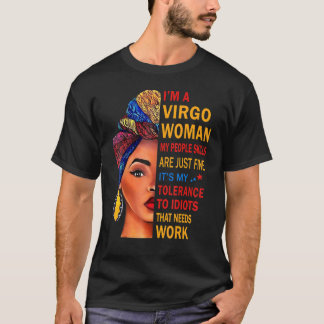 Virgo Frauen Meine Leute beherrschen Geburtstag Vi T-Shirt